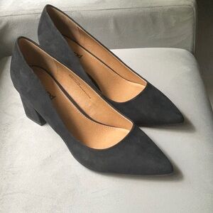 Abound Black Block Heel Pump